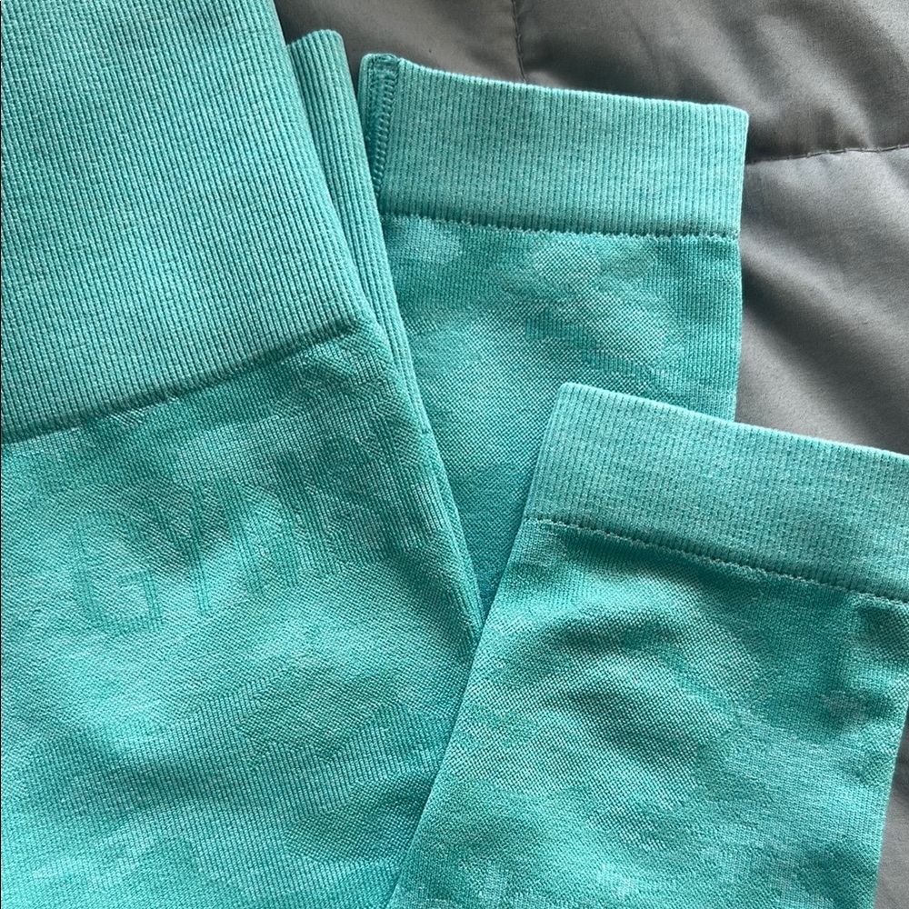 Gymshark Teal Leggings - Picture 5 of 5